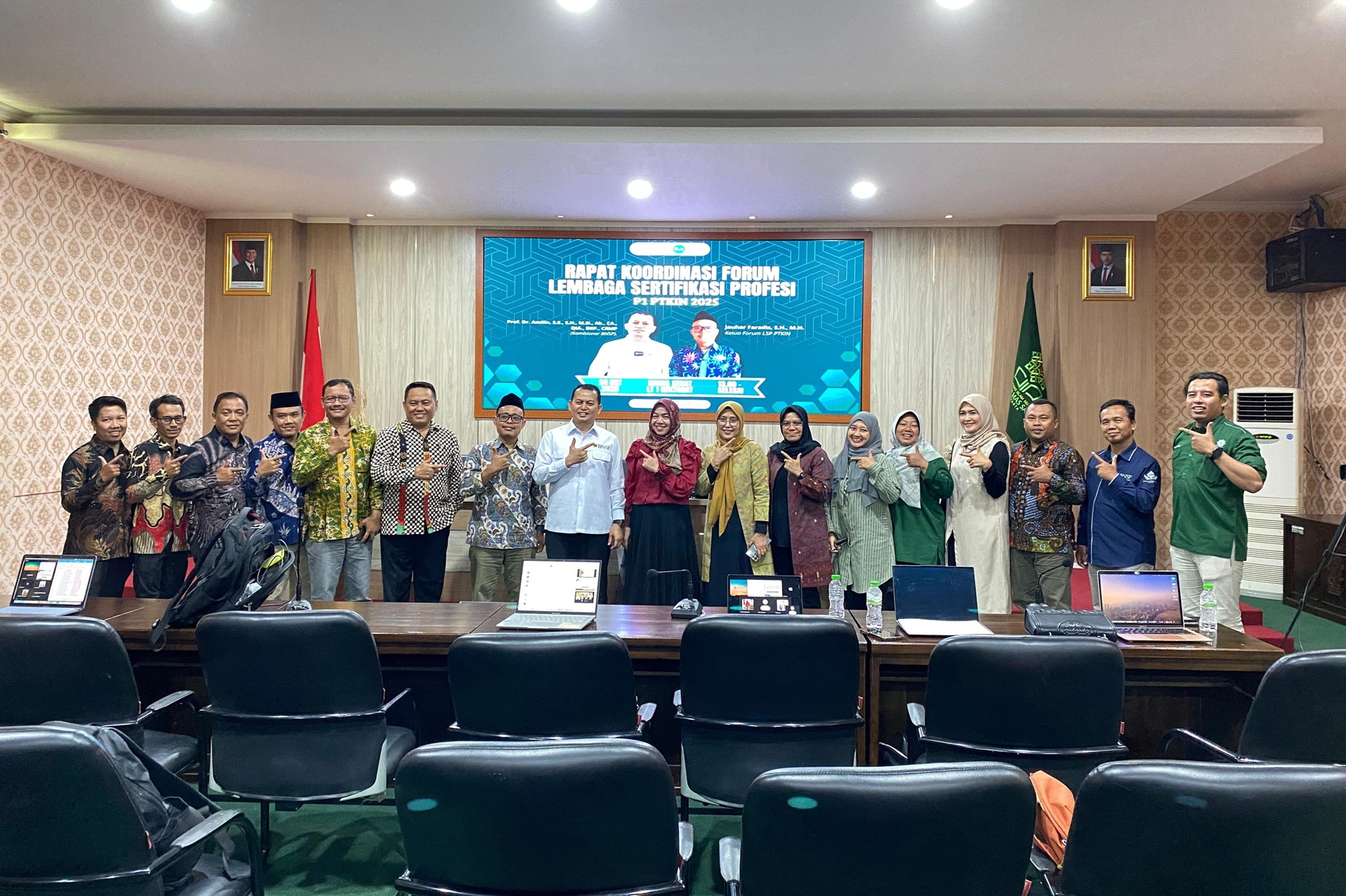 Direktur LSP UIN Madura Hadiri Rapat Koordinasi III Forum LSP P1 PTKIN di UIN Raden Mas Said Surakarta